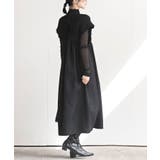 Ｖネックシャーリングワンピース | rps | 詳細画像13 