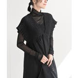 Ｖネックシャーリングワンピース | rps | 詳細画像15 