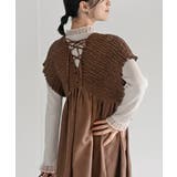 Ｖネックシャーリングワンピース | rps | 詳細画像25 