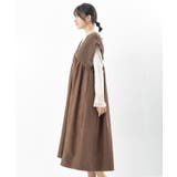 Ｖネックシャーリングワンピース | rps | 詳細画像29 