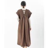 Ｖネックシャーリングワンピース | rps | 詳細画像30 