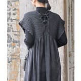 Ｖネックシャーリングワンピース | rps | 詳細画像8 