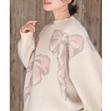 ＢＩＧリボン柄ニットプルオーバー | rps | 詳細画像14 