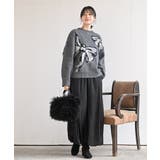 ＢＩＧリボン柄ニットプルオーバー | rps | 詳細画像2 