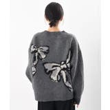 ＢＩＧリボン柄ニットプルオーバー | rps | 詳細画像25 