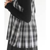 フロントリボン起毛チェックキャミソール | rps | 詳細画像9 