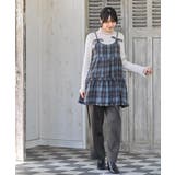 起毛チェックティアードキャミチュニック | rps | 詳細画像11 