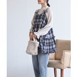 起毛チェックティアードキャミチュニック | rps | 詳細画像21 