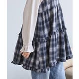 起毛チェックティアードキャミチュニック | rps | 詳細画像27 