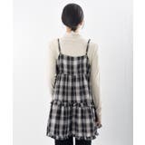 起毛チェックティアードキャミチュニック | rps | 詳細画像29 