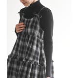 起毛チェックティアードキャミチュニック | rps | 詳細画像7 