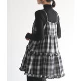 起毛チェックティアードキャミチュニック | rps | 詳細画像8 