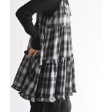 起毛チェックティアードキャミチュニック | rps | 詳細画像9 