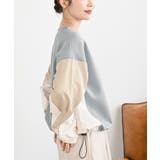 配色裾ドロストプルオーバー | rps | 詳細画像17 