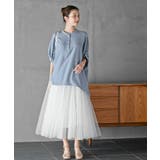 袖タックバンドカラードルマンブラウス | rps | 詳細画像10 