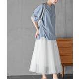 袖タックバンドカラードルマンブラウス | rps | 詳細画像11 