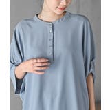 袖タックバンドカラードルマンブラウス | rps | 詳細画像14 