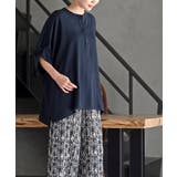 袖タックバンドカラードルマンブラウス | rps | 詳細画像21 