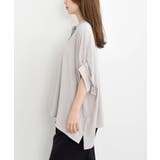 袖タックバンドカラードルマンブラウス | rps | 詳細画像26 