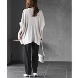 袖タックバンドカラードルマンブラウス | rps | 詳細画像4 