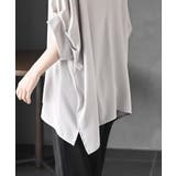 袖タックバンドカラードルマンブラウス | rps | 詳細画像7 