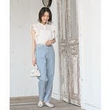 パール付きテーパードデニムパンツ | rps | 詳細画像10