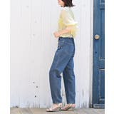 パール付きテーパードデニムパンツ | rps | 詳細画像5