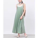 ミントグリーン | プリーツキャミワンピース | rps