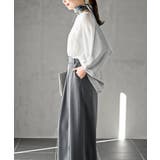 ネックレス付き異素材切替裾タックプルオーバー | rps | 詳細画像11