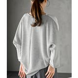 ネックレス付き異素材切替裾タックプルオーバー | rps | 詳細画像16