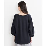 ネックレス付き異素材切替裾タックプルオーバー | rps | 詳細画像28