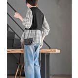 変形タックスリーブ衿付きドッキングブラウス | rps | 詳細画像27