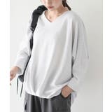 オフホワイト | ラメサカリバ裾タックプルオーバー | rps