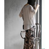 カットレイヤード裾タックシフォンブラウス | rps | 詳細画像3