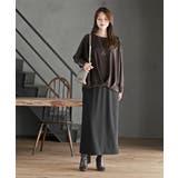 ネックレス付きダブルフェイス裾タックプルオーバー | rps | 詳細画像18 