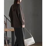 ネックレス付きダブルフェイス裾タックプルオーバー | rps | 詳細画像20 