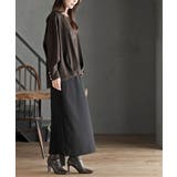 ネックレス付きダブルフェイス裾タックプルオーバー | rps | 詳細画像21 