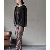 ネックレス付きダブルフェイス裾タックプルオーバー | rps | 詳細画像3 