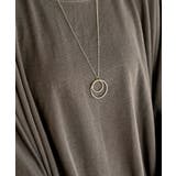 ネックレス付きダブルフェイス裾タックプルオーバー | rps | 詳細画像34 