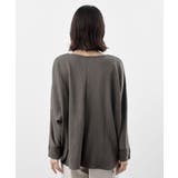 ネックレス付きダブルフェイス裾タックプルオーバー | rps | 詳細画像37 