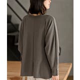 ネックレス付きダブルフェイス裾タックプルオーバー | rps | 詳細画像39 