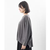 ネックレス付き裾タックプルオーバー | rps | 詳細画像30