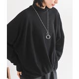 ネックレス付裾タックプチハイネックプルオーバー | rps | 詳細画像13 