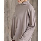 ネックレス付裾タックプチハイネックプルオーバー | rps | 詳細画像21 