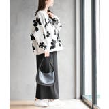 花柄ジャガードスポンジニットワイドプルオーバー | rps | 詳細画像5 