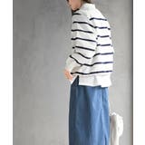 ラインボーダースポンジニットプルオーバー | rps | 詳細画像3 