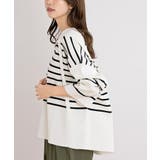 セーラーカラーボーダーニットプルオーバー | rps | 詳細画像15 