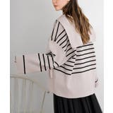 セーラーカラーボーダーニットプルオーバー | rps | 詳細画像23 