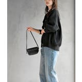 ゴールドボタンクルーネックスポンジニットカーディガン | rps | 詳細画像18 