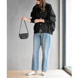 ゴールドボタンクルーネックスポンジニットカーディガン | rps | 詳細画像20 